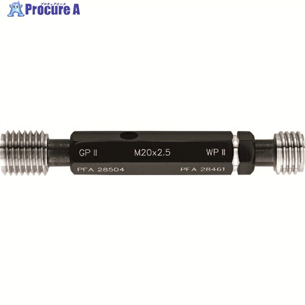 WATERS メートルねじ工作用プラグゲージ(旧JIS) WGPWP2M16X1.0 1個 ▼208-9749
