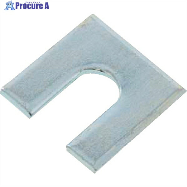 SUNCO ユニクロ U字(角ワッシャー (1/2) M12X40X3.2 (100個入) W0-00-0502-0120-0000-01 1箱 ▼257-9493