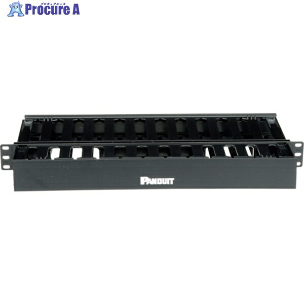 PANDUIT ヒンジ式ダクト型 水平ケーブル管理パネル 両面ダクト 1U WMPSE WMPSE 1個 ▼267-1718 ｜プロキュアエース 7,527円