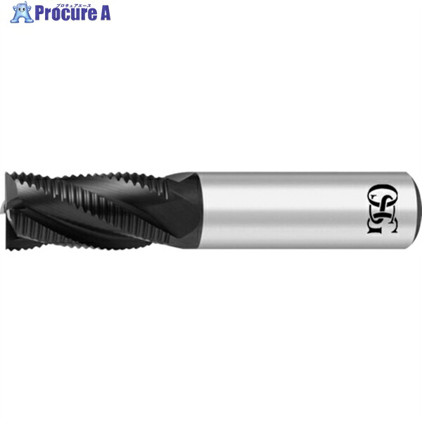 OSG 超硬ラフィングエンドミル WXコートラフィング 4刃 刃径14mm 刃長26mm 全長85mm 3016914 WX-RESF-14(3016914) 1本 ▼693-2304 ●YA513