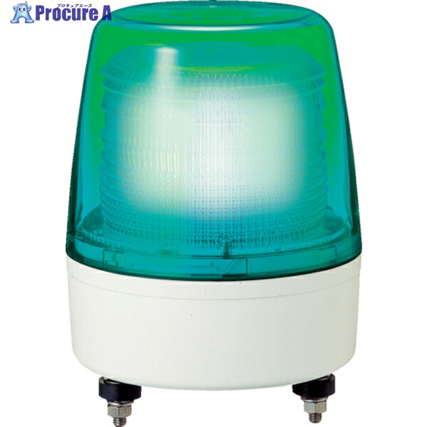 PATLITE 中型LEDフラッシュ表示灯 色:緑 XPE-24-G 54003 1台 ▼751-5049