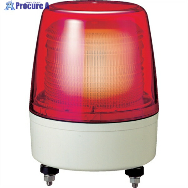 PATLITE 中型LEDフラッシュ表示灯 色:赤 XPE-24-R 54003 1台 ▼751-5057