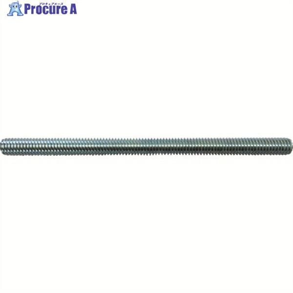 TRUSCO 全ネジ ユニクロメッキ 1/2 2000mm ZENB-1/2-2000 10本 ◇▼116-4566 ※車上渡し 33,505円