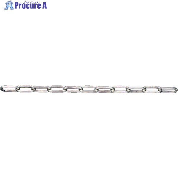 水本 ステンレスチェーン 30m 線径2.5mm 2.5-A 1本 ▼211-4887