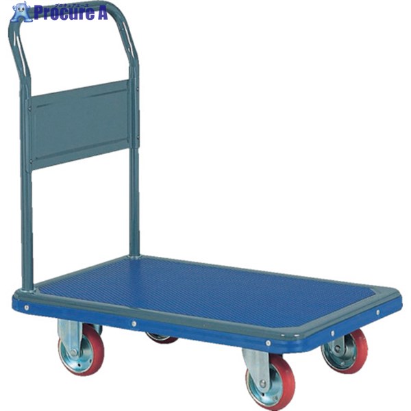 アイケー プレス製運搬車 固定ハンドルタイプ 均等荷重250kg 202 1台 ▼341-8324 ｜プロキュアエース