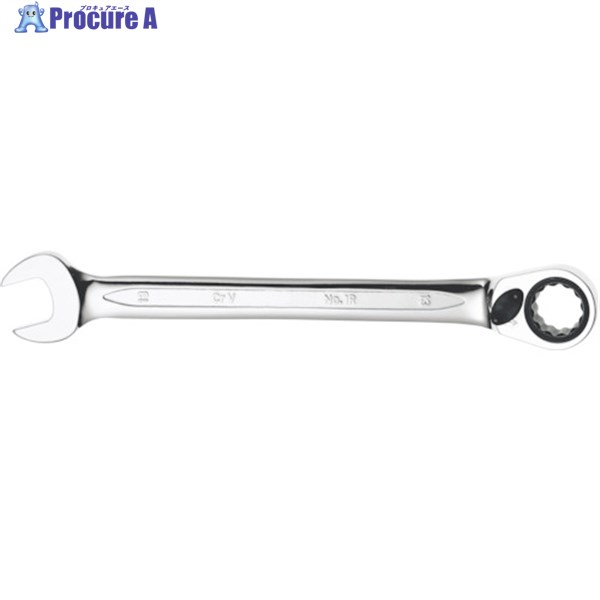 BAHCO ラチェット・コンビネーションレンチ 対辺寸法18mm 1RM-18 1丁 ▼497-8935