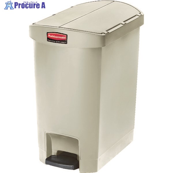 ラバーメイド 【売切廃番】スリムジムステップオンコンテナ エンドステップ30.3L ベージュ 1883457 1個 ▼836-2718 【代引決済不可】