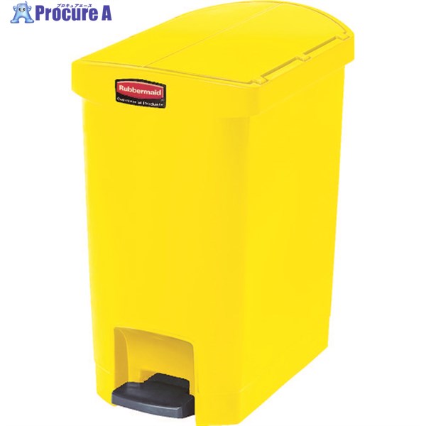 ラバーメイド 【売切廃番】スリムジムステップオンコンテナ エンドステップ30.3L イエロー 1883574 1個 ▼836-2721 【代引決済不可】