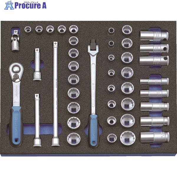 GEDORE 【売切廃番】ソケットレンチセット3/8 2005CT2‐D30 2016486 1S ▼855-8942
