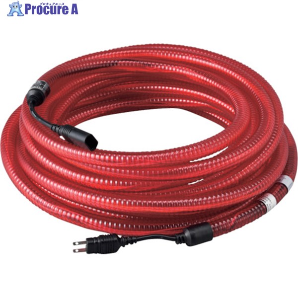 緑十字 LEDチューブ(ピカチューブ) PKC-100 23mmΦ×10m 夜間自動点灯タイプ 275002 1本 ▼106-6238