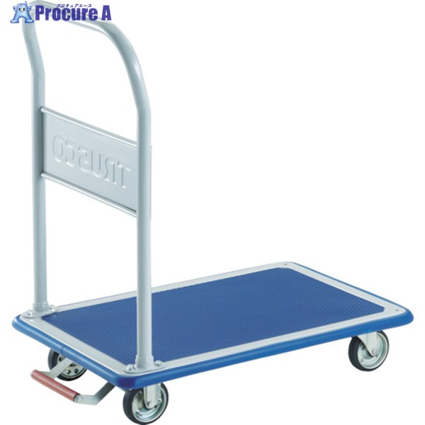 TRUSCO プレス製台車 ドンキーカート 固定式915×615 ピン式固定車ストッパー付 302NKB 1台 ◇▼414-5411 ※車上渡し