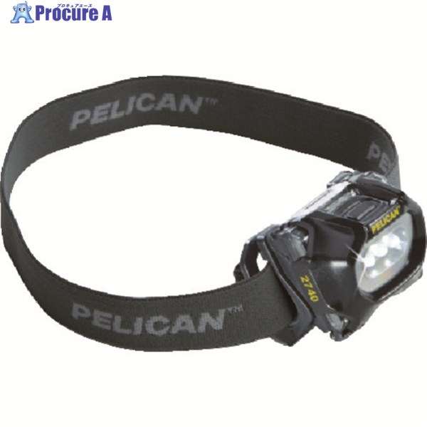 PELICAN 2740 ヘッドアップライト 黒 027400-0101-110 1個 ▼469-3655