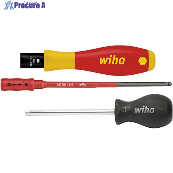 wiha 絶縁トルクドライバー トルクバリオ エレクトリック 0.5～2.0Nm 28723200 1S ▼508-9422