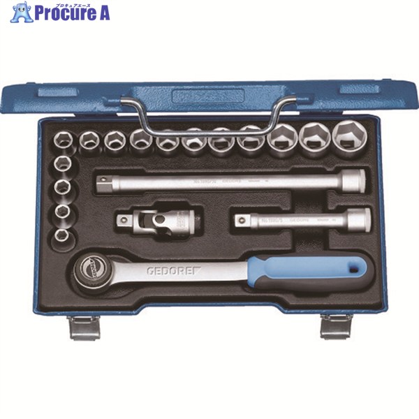 GEDORE 【売切廃番】ソケットセット 1/2 19JMU‐3 2682842 1S ▼855-4424 ｜プロキュアエース