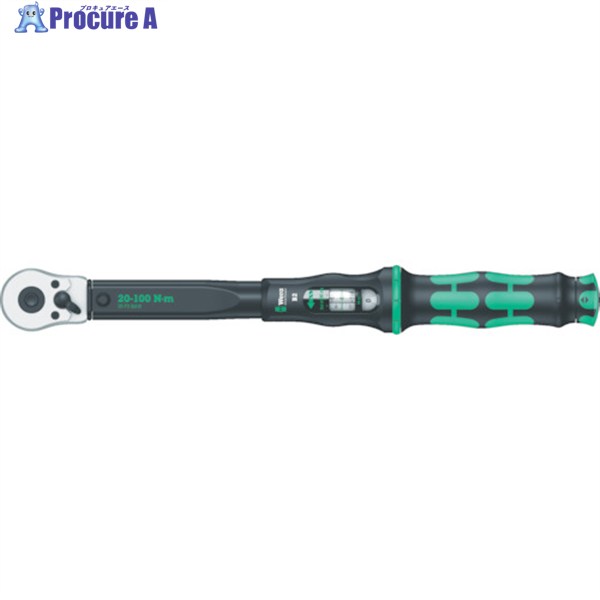 Wera B2 クリックトルクレンチ 20～100Nm 3/8 343963 1個 ▼125-6579
