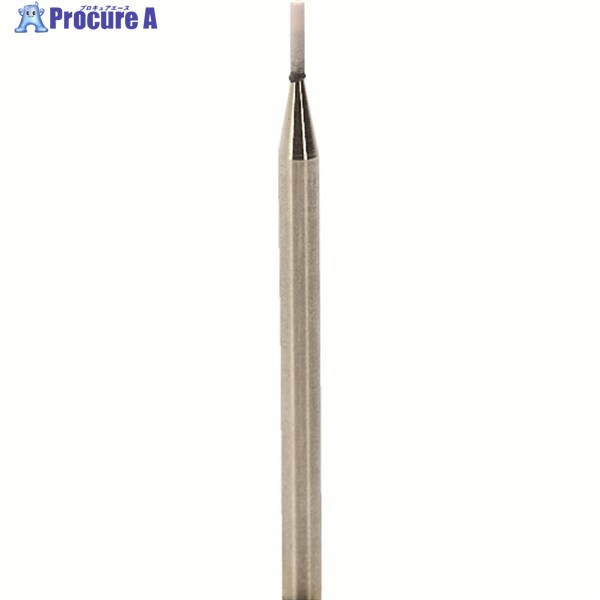 ナカニシ 軸付砥石 10本入 円筒型 φ1×5×軸φ3 PA #240 42481 1パック ▼476-5648