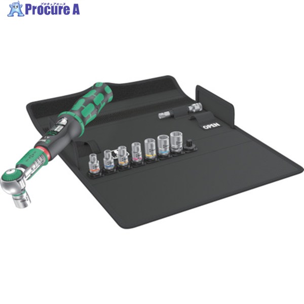 Wera 空転式トルクレンチ(プリセット型) A1セーフトルク 2～12Nm 1/4ソケット仕掛ける 343972 1S ▼606-9095