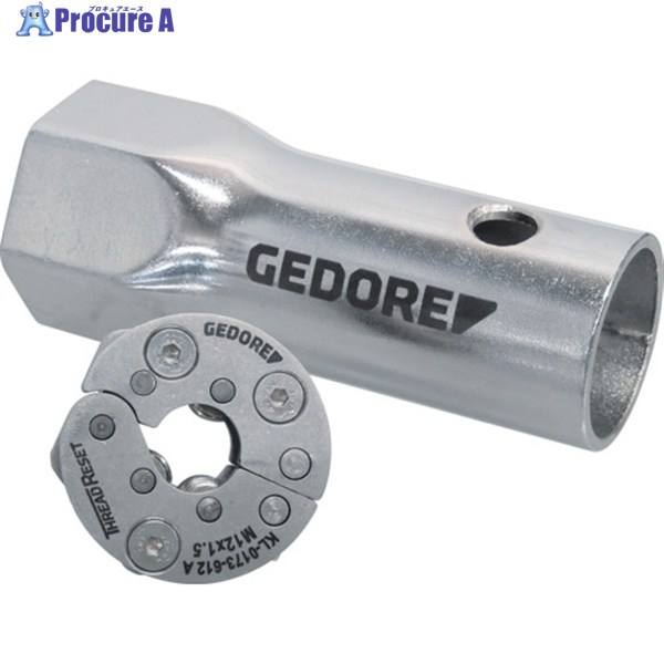 GEDORE ねじ釘山取りつくろう物の具 THREAD RESET M12×1.5 3461874 1個 ▼680-0948