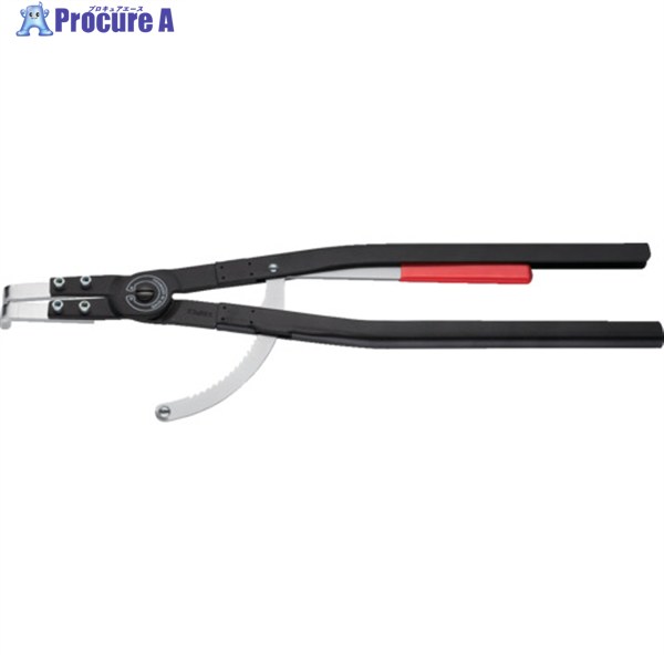 KNIPEX 穴用スナップリングプライヤー 曲 122-300粍 4420-J51 1丁 ▼788-2998 その他-花・ガーデン・DIY-DIY・工具