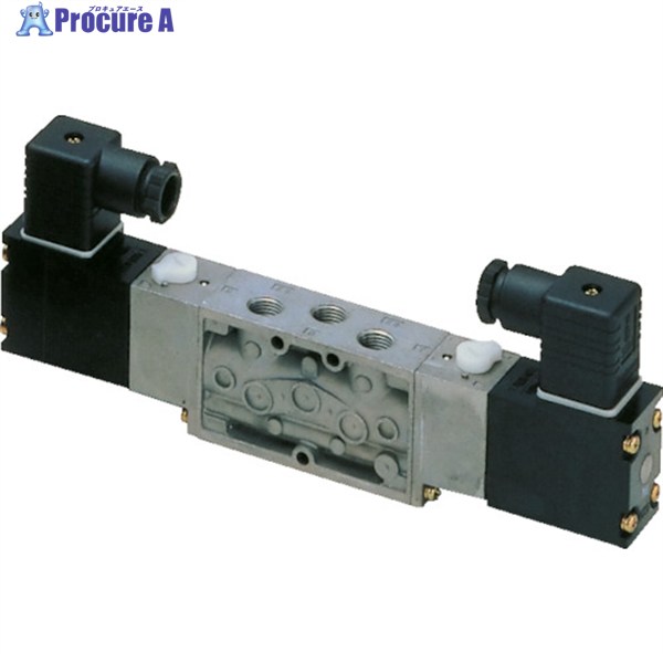 CKD 電磁弁 パイロット式5ポート弁セレックスバルブ 4Fシリーズ 3.9C Rp1/4 AC100V 4F320-08-AC100V 1台 ▼110-3377