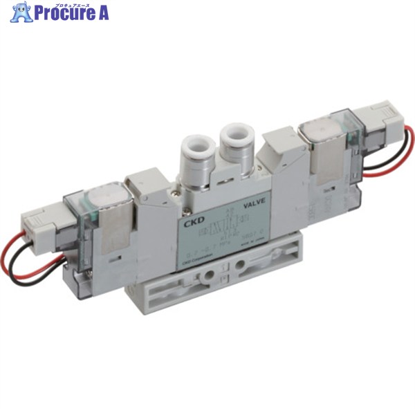 CKD 電磁弁 飛行士式5界面弁 単刀直入配管工業 4GA120R-C4-E2-3 1台 ▼123-4698