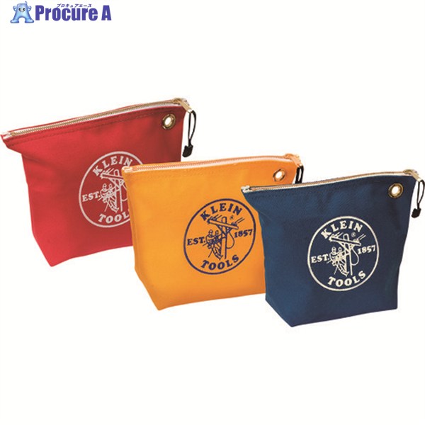 KLEIN ツールポーチ 3個セット(レッド、ブルー、イエロー) 5539CPAK 1S ▼206-3489 ｜プロキュアエース