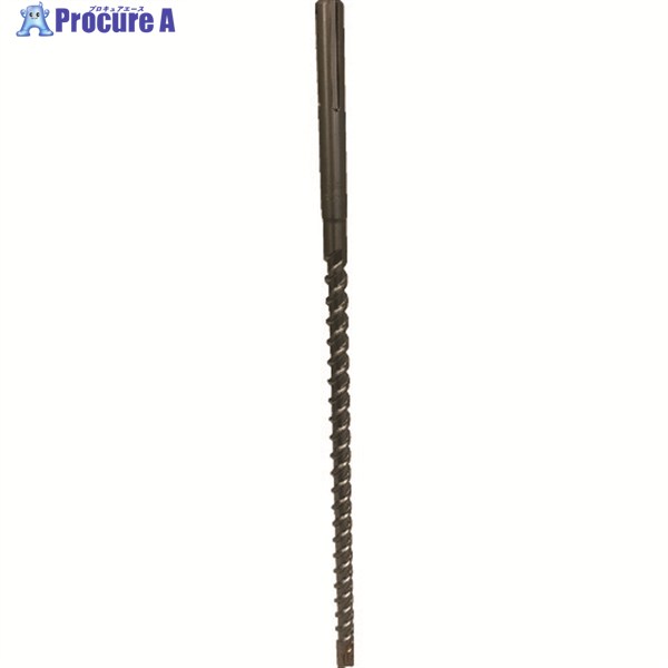 BAHCO コンクリートドリル SDS MAX 4 CUTTERS 全長540mm 刃径18mm 4656-18-540 1本 ▼210-5290