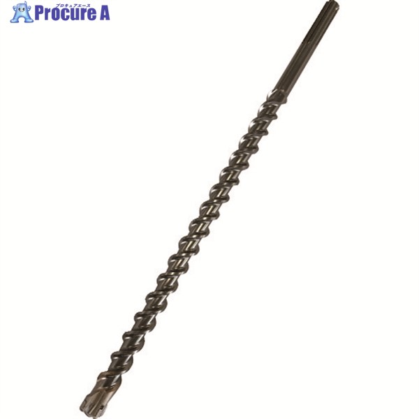 BAHCO コンクリートドリル SDS MAX 4 CUTTERS 全長520mm 刃径25mm 4656-25-520 1本 ▼210-6788