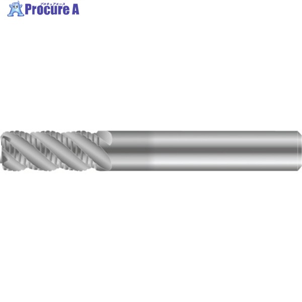 京セラ ラフィングエンドミル ニック切れ刃 ミディアム 4/6RFSM 刃径16mm 刃長32mm 全長92mm シャンク径16mm 4RFSM160-320-16 1本 ▼339-8668 ●MA515