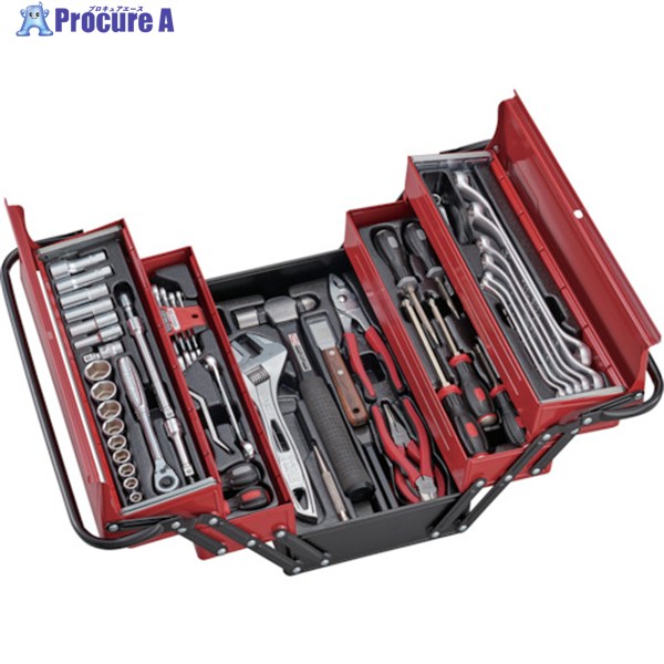 TONE ツールセット(オートメカニック用) 61pcs 500AD 1S ▼369-7029 ●YA513｜プロキュアエース 37,905円