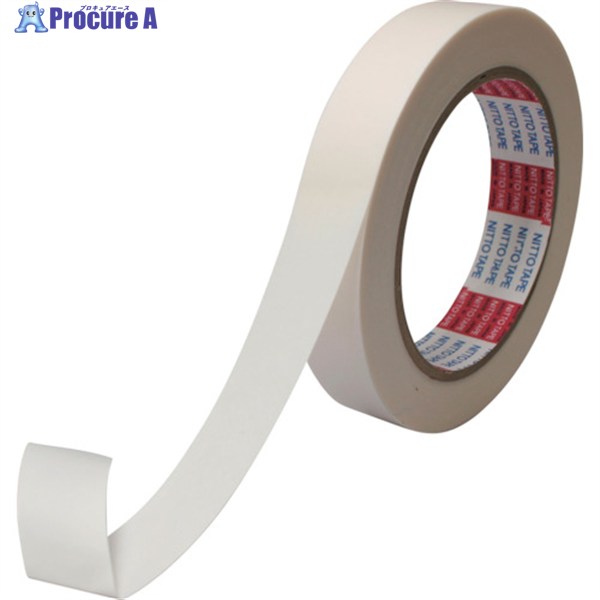 日東 両面接着テープ No.501F 400mm×20m ホワイト ■▼536-9369 501F-400 6巻 日東電工 両面テープ No.501F 20mm幅×20m長 10巻 : イーヅカ