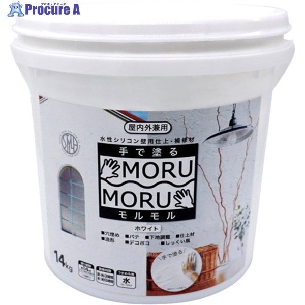 ニッぺ 壁用仕上・取りつくろう材 STYLE MORUMORU 白いこと 4976124882548 1個 ▼450-1741
