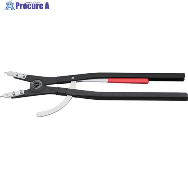 KNIPEX 軸用スナップリングプライヤー 直 252-400粍 4610-A6 1丁 ▼496-8638 その他-ネジ・釘・金属素材