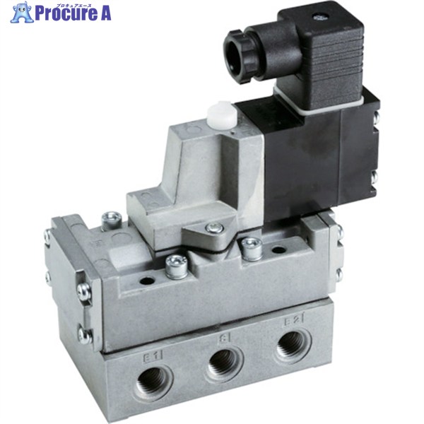 CKD 電磁弁 パイロット式5ポート弁セレックスバルブ 4Fシリーズ 5C Rc3/8 DC24V 4F410-10-DC24V 1台 ▼580-6828