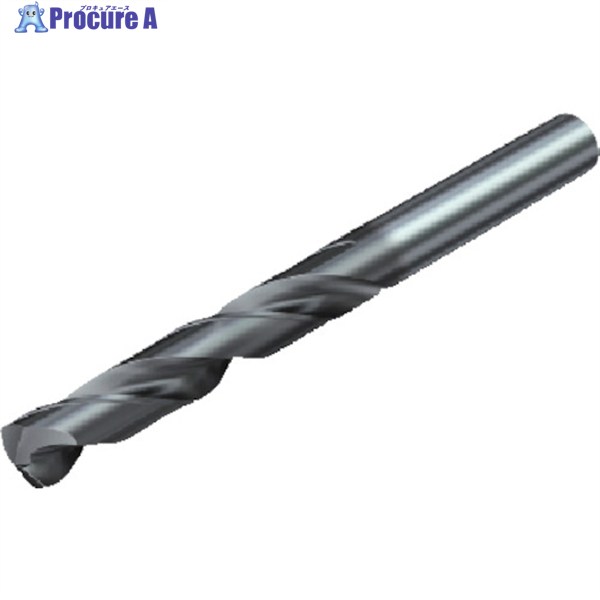 SANDVIK コロドリル460 超硬ソリッドドリル(722) 刃径6mm 溝長44mm 全長82mm シャンク径6mm GC34 460.1-0600-030A0-XM GC34 (722) 1本 ▼610-9241 ●KO521