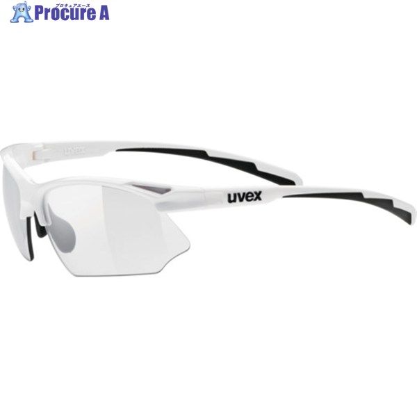 UVEX サングラス uvex sportstyle 802 V ホワイト 調光 5308728801UVEX 1個 ▼675-9270