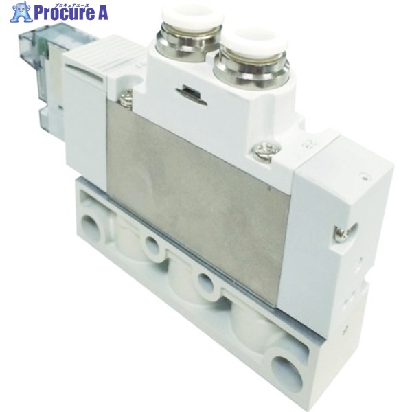 CKD 電磁弁 飛行士式5界面弁 4GAつづき物 8.1C φ6ワンタッチあと継ぎ DC24V 4GA310R-C6-3 1台 ▼773-1108 花・ガーデン・DIY-その他-配管資材