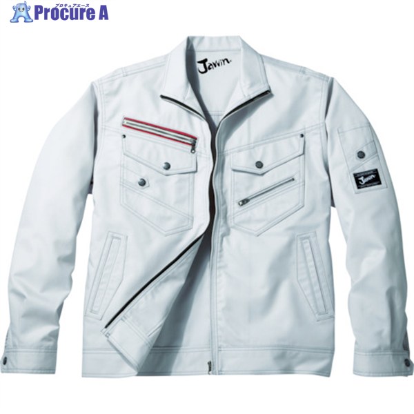 Jawin ジャンパー 4Lサイズ シルバー 52100-036-4L 1着 ▼855-7269