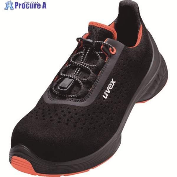 UVEX 作業靴 uvex1 G2 パーフォレーテッドシューズ S1 SRC 26CM 6846541 1足 ▼206-7691
