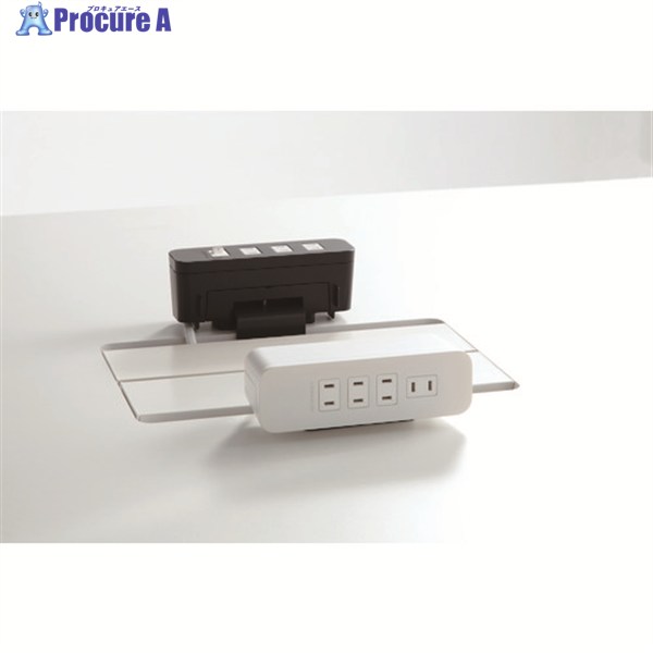ウチダ オフィス用タップ コネクティングクランプユニットAC4BL 6-640-4423 1台 ▼207-7565