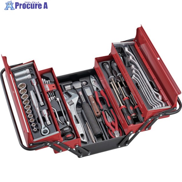 TONE ツールセット(オートメカニック用) 56pcs 700AD 1S ▼369-7126 ●YA513