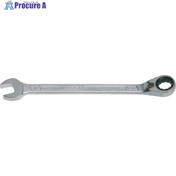 HAZET 切替式ギヤレンチ(コンビタイプ) 22mm 606-22 1丁 ▼439-3899