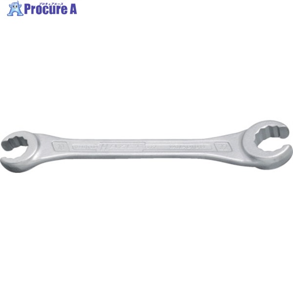 HAZET 両口フレアナットレンチ 24X27mm 612-24X27 1丁 ▼439-4232 9,220円