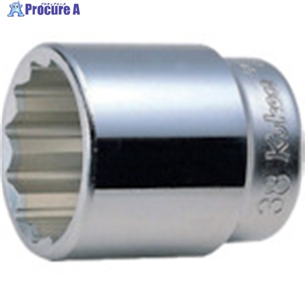 Ko-ken 12角ソケット 対辺70 差込角19.0 全長84 6405M-70 1個 ▼777-7141 9,810円