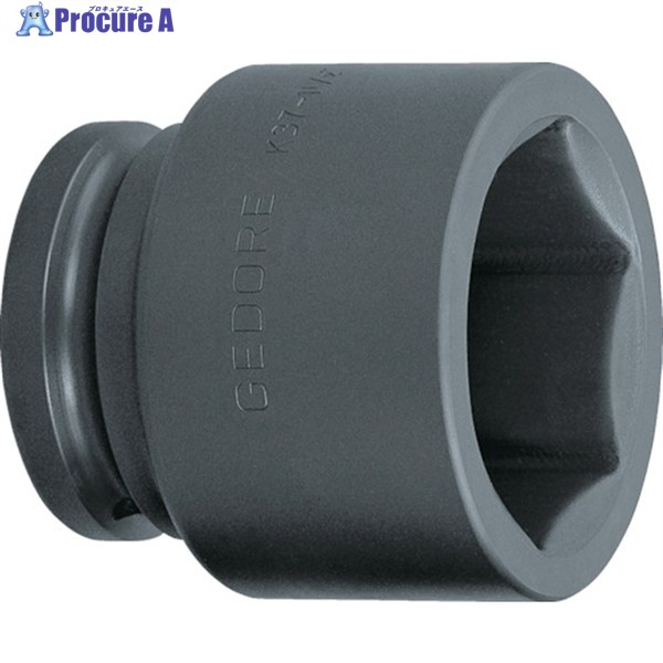 GEDORE 差しひびき用ソケット(6角) 1・1/2 K37 85粍 6329020 1個 ▼855-4737