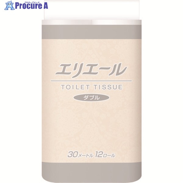 エリエール トイレットティシュー 2P12RG18 823060 1ケース ▼137-2023 4,291円