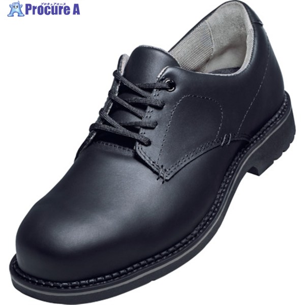 UVEX 【売切商品】ウベックス1ビジネスシューズS3SRCレザーブラック27.5CM 8449543 1足 ▼380-3385