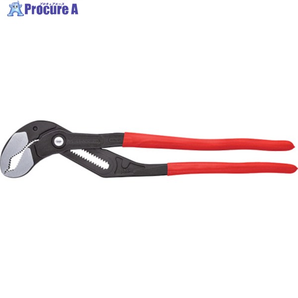 KNIPEX ウォーターポンププライヤー コブラXXL 可塑性物質手持ち部分 560粍 8701-560 1丁 ▼446-9364