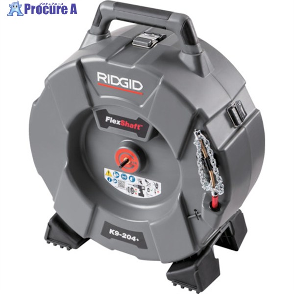RIDGID フレックスシャフトK9-204＋ 76198 1台 ▼628-3331