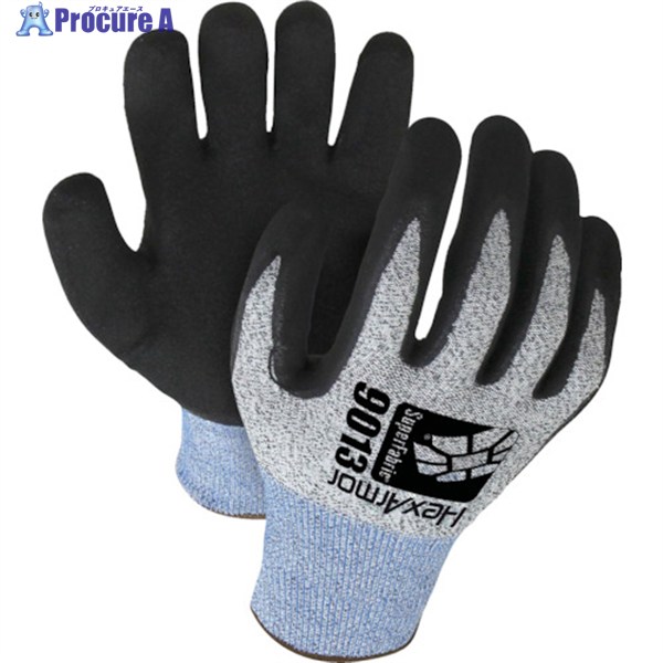 HEX ARMOR 耐切創手袋 レベル6シリーズ 9013 L 754176 1双 ▼780-9727